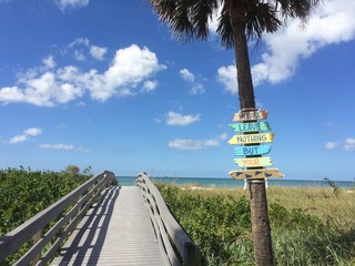 Boardwalk to the beach