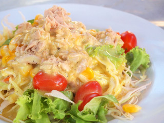 fresh vegetable salad