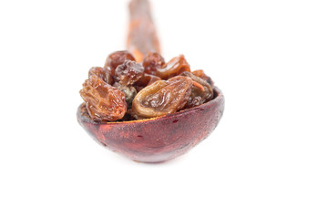 dried raisins closeup