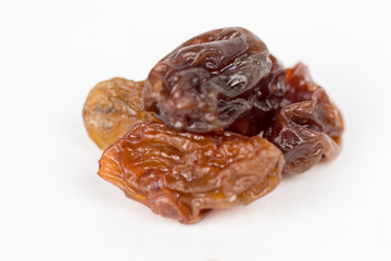 dried raisins closeup