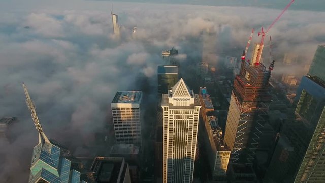 Aerial Pennsylvania Philadelphia September 2016 4K