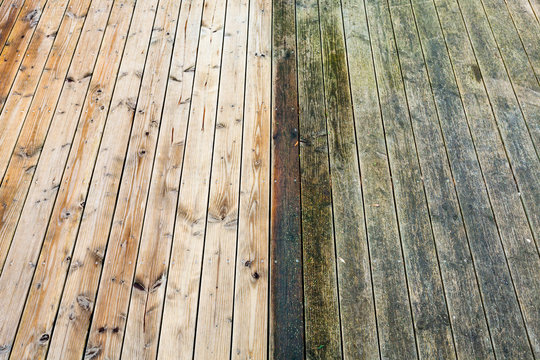 Terrasse reinigen