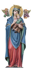 Our Mother of Perpetual Help is a Roman Catholic title of the Blessed Virgin Mary as represented in...