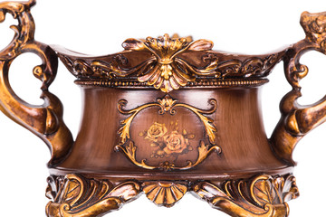 Vintage baroque ornament, retro pattern antique style acanthus,decorative design element filigree 