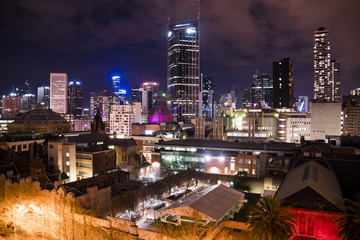 Fototapeta premium Melbourne Night