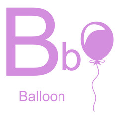  kids alphabet letter b