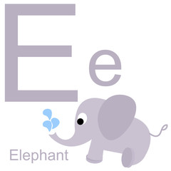  kids alphabet letter e 