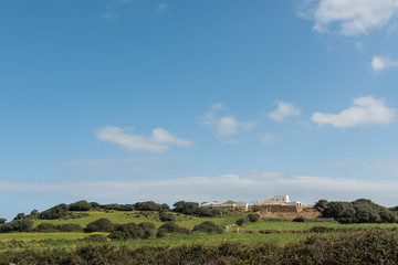 Rural landscape in Menorca. Spain
