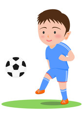 サッカー　パス