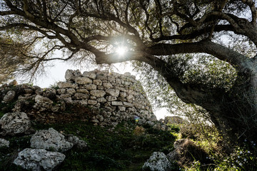 Prehistoric settlement in Menorca, Spain © Sebas