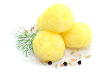 Kräuter Knödel