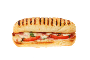 Pannini isolated against white