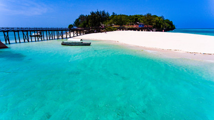 Zanzibar beach Prison island