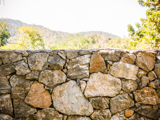 Stone wal