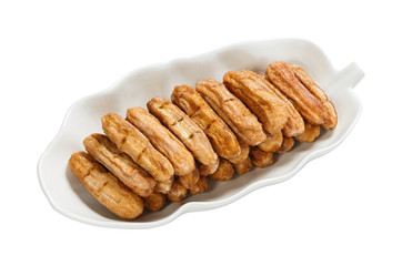 Sun dried organic bananas