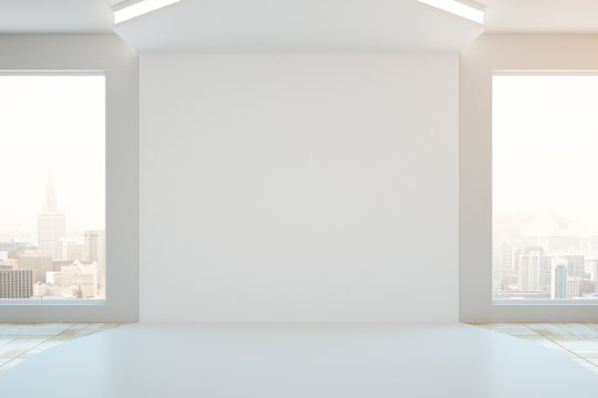 Interior with blank wall