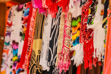 Fototapeta premium African fabric, Zanzibar