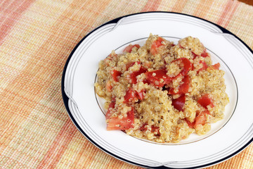 Quinoa with Tomatoes and Herbs Meal