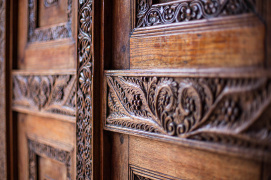 Traditional Zanzibar Door