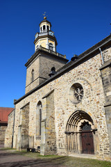 Fototapeta na wymiar St.-Nikolai-Kirche Rinteln