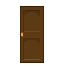 cartoon door vector symbol icon design.