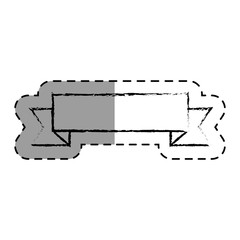 ribbon decorative frame icon