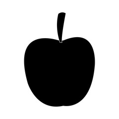 apple fruit icon image vector illustration design 