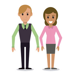 couple relationship together image vector illustration eps 10