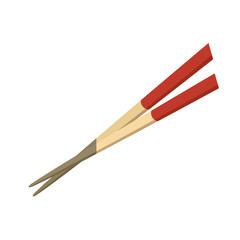 chopstick japanese cutlery icon