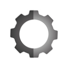gear machine isolated icon
