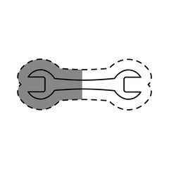 wrench key tool icon