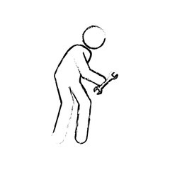 mechanic worker avatar character