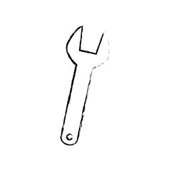 wrench key tool icon