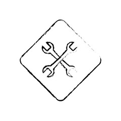 wrench key tool icon