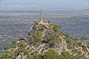 Kreuz am Santuari de Sant Salvador, Mallorca