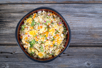 quinoa orange and cilantro salad