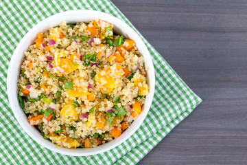 quinoa orange and cilantro salad