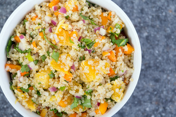quinoa orange and cilantro salad