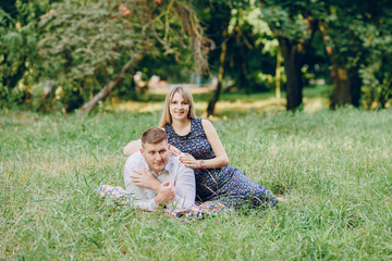 couple in the park