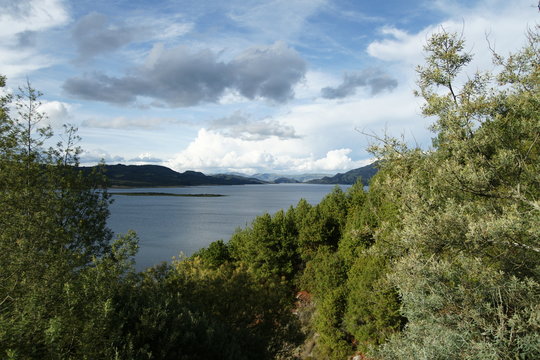 Guatavita Embalse Tomine, Cundinamarca, Colombia