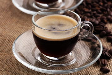 Coffee on Table, Cafe, Coffee Bean