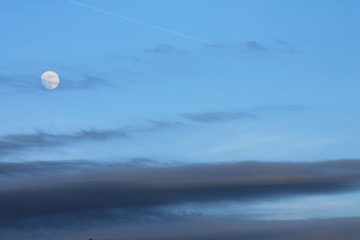 Mond mit Himmel