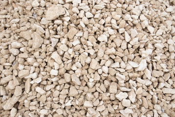 Secondary crushed stone. Background, texture