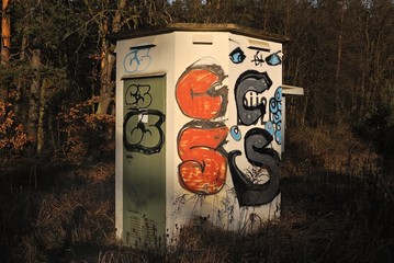 Graffiti Along The Railroad