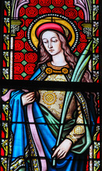 Stained Glass - Saint Agnes of Rome