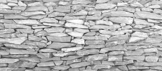White stone wall