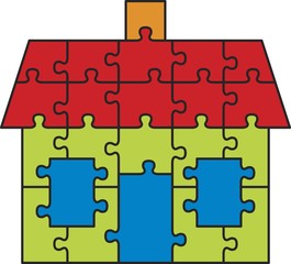 house with puzzles