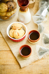 Tea and cookie