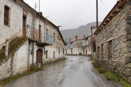 Agios Germanos village, Prespa, Greece