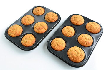 Banana muffins 2